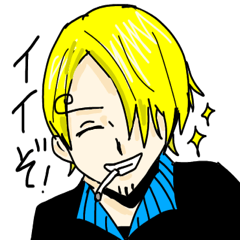 ONE  PIECE Sanji vinsmoke sticker
