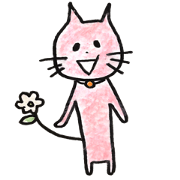 crayon cat 'ohanasan'