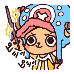 ONE PIECE ! cuuute sticker