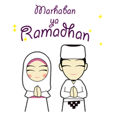 Young Couple Muslim on Ramadhan