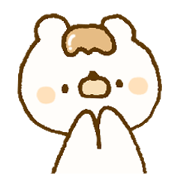 Bear similar to Mitarashi dumplings