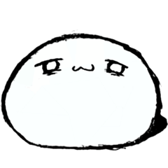 なんとも言えない顔の子