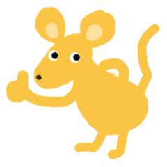 Yellow small mouse
