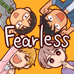 fearless stickers