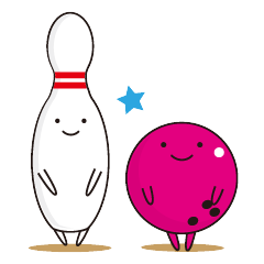 Bowling pink ball