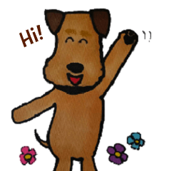 Pippi the Airedale Terrier-English ver.-