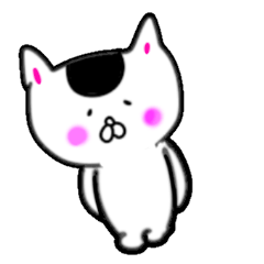 Onigiri hairstyle cat1