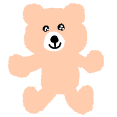 Too cute bear stuffed animal