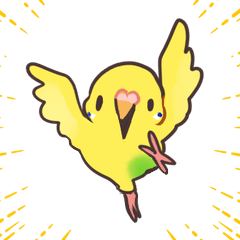 Unruly Budgie Sticker