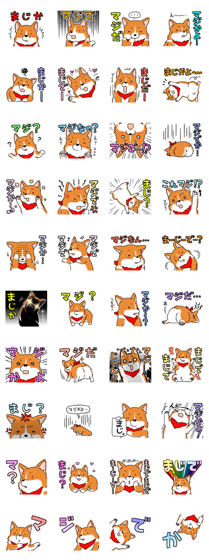 Corgi say, "Really?"