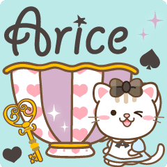 大人のためのねこと背景が動くアリスの世界 Line スタンプ Line Store 大人のためのねこと背景が動くアリスの世界 Line スタンプ Line Store