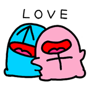 Male & Female's Sticker Male & Female's Sticker