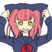 Team sailor blouse sticker