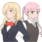 Four girls a high school student Four girls a high school student