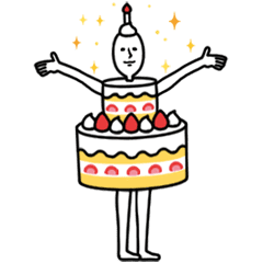 Moving! Cake Man