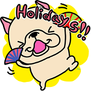 Frebull-chan holiday sticker Frebull-chan holiday sticker