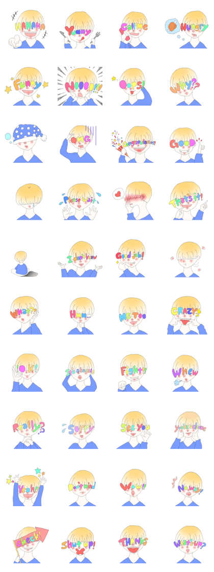 English Sticker for Japanese English Sticker for Japanese