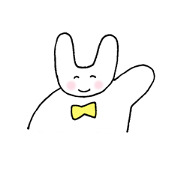 Rabbits and donut Rabbits and donut