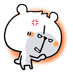 チビくまくん便り3 怒 Line スタンプ Line Store チビくまくん便り3 怒 Line スタンプ Line Store