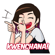 Calm Korean Fan Girl - Sachet