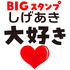 SHIGEAKI (BIG LETTERS)