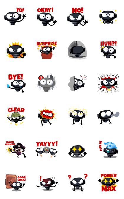 Gears of Steal - Animated Sticker Set Gears of Steal - Animated Sticker Set