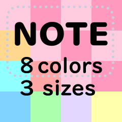 Note Stickers #4
