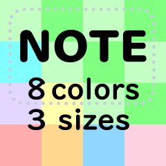 Note Stickers #8