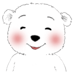 北極熊系列16-棉花球表情篇