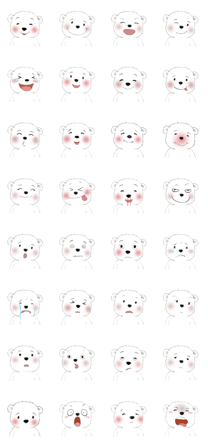 Cotton Ball 9 in emoticon Cotton Ball 9 in emoticon