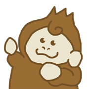 uho uho gorilla Sticker uho uho gorilla Sticker
