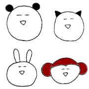 loose animals sticker2. loose animals sticker2.