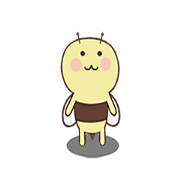 Work! sticker 2 of the bee