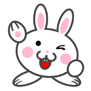Rabbit ball of a big face