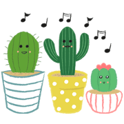 Happy Cactus Friends