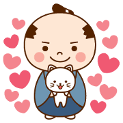 It is a small samurai