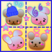 Rabbit and bear daily(Face4)