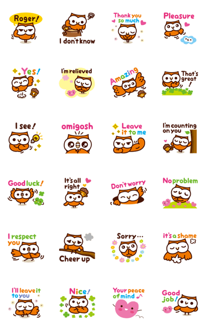 Happy OWL Hoo 6_Everyday2_English_ver