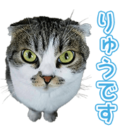 Myumyu and Ryu's Sticker