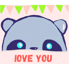 sent love at by panda