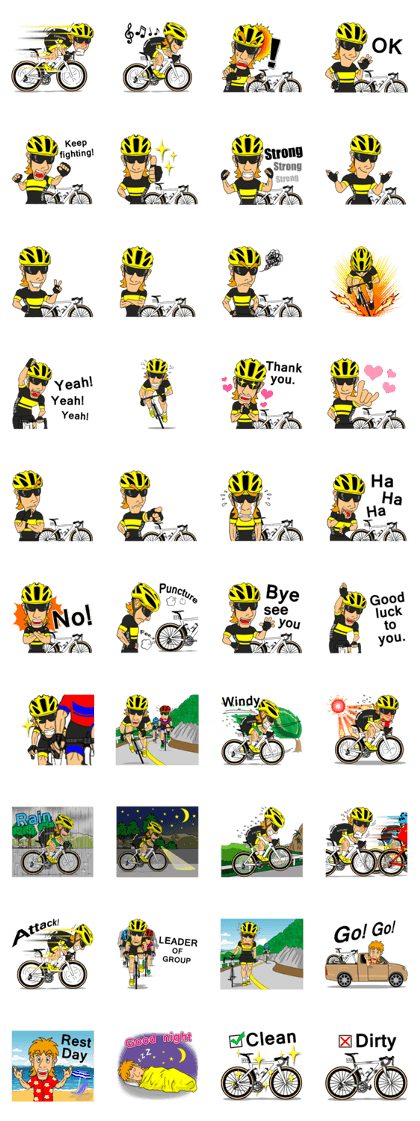 Young biker riders V.7