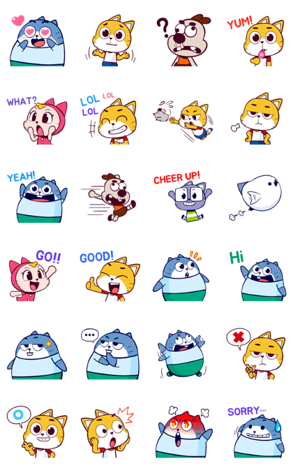 Funny CAT FRIENDS!