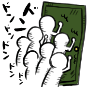 ZAWAZAWA-Sticker