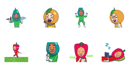 Fruit Heroes 2 - Animated