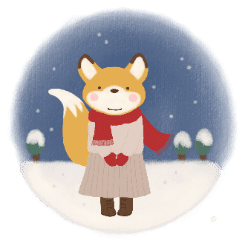 ふゆ ほっこり動物スタンプ Line スタンプ Line Store ふゆ ほっこり動物スタンプ Line スタンプ Line Store