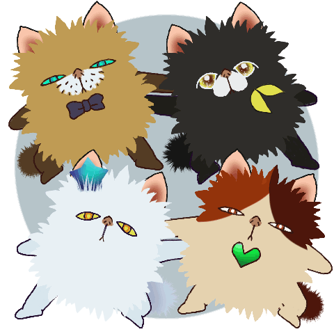 Popup! Friendry cats - Ugly cute