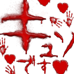 * Fear * Daily blood kyun stamp 1