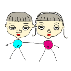 The couple who seems weary