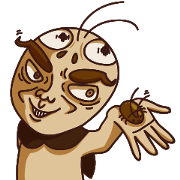 Cockroach man