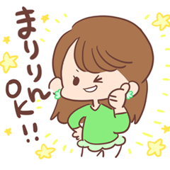 ♥まりりんスタンプ♥